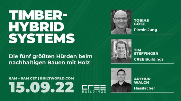 Die fünf größten Hürden beim nachhaltigen Bauen mit Holz