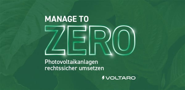 Asset Management: Photovoltaik rechtssicher umsetzen