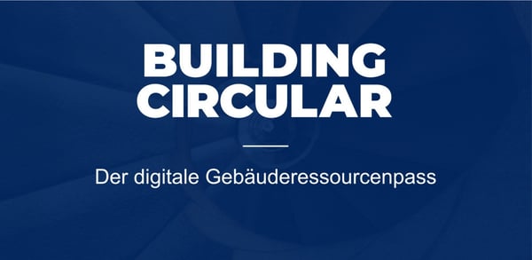 Der digitale Gebäuderessourcenpass