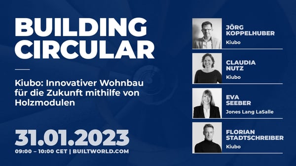 Kiubo: Innovativer Wohnbau für die Zukunft mithilfe von Holzmodulen