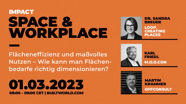 Flächeneffizienz & maßvolles Nutzen – Wie kann man Flächenbedarfe richtig dimensionieren?