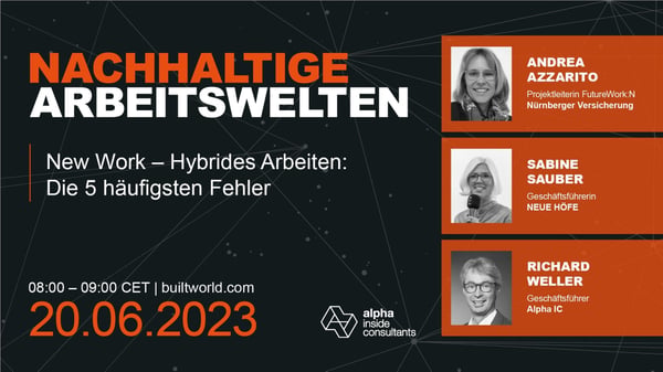 New Work – Hybrides Arbeiten: Die 5 häufigsten Fehler