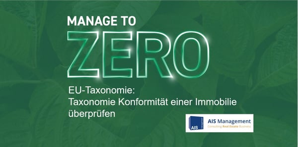 EU-Taxonomie: Taxonomie Konformität einer Immobilie überprüfen