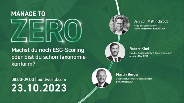 Machst du noch ESG-Scoring oder bist du schon taxonomiekonform?