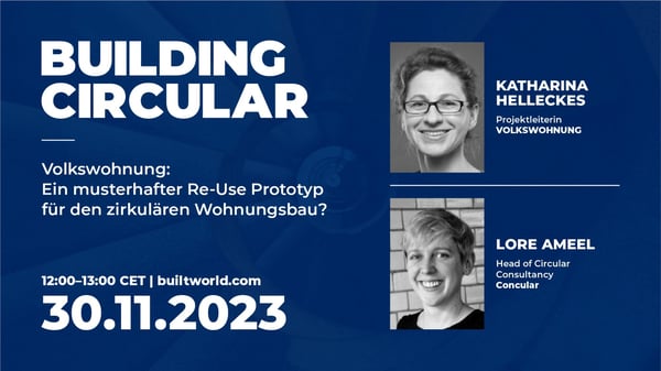 Volkswohnung: Ein musterhafter Re-Use Prototyp für den zirkulären Wohnungsbau?