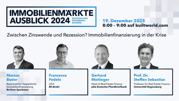 Zwischen Zinswende und Rezession? Immobilienfinanzierung in der Krise