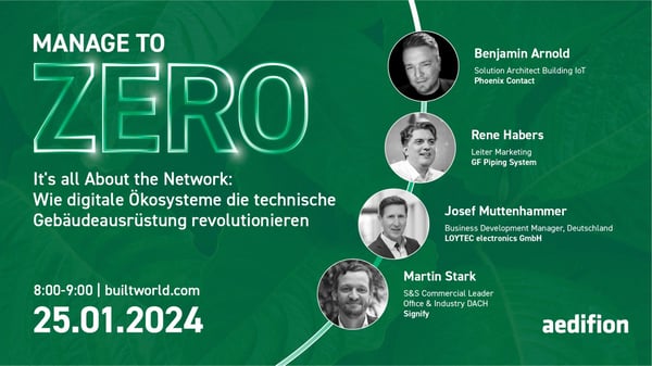 It's all About the Network: Wie digitale Ökosysteme die technische Gebäudeausrüstung revolutionieren