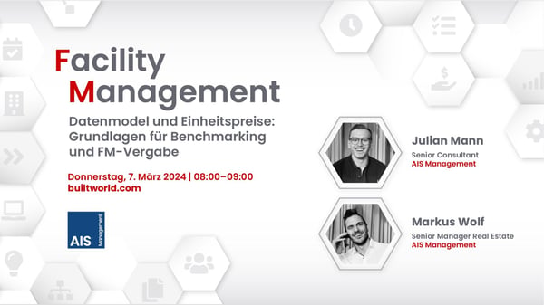 Datenmodell und Einheitspreise – Grundlagen für Benchmarking und FM-Vergabe