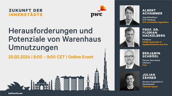 Zukunft der Innenstädte - Herausforderungen und Potenziale von Warenhaus Umnutzungen