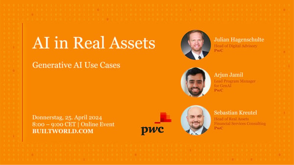 Künstliche Intelligenz in Real Assets: Generative AI Use Cases