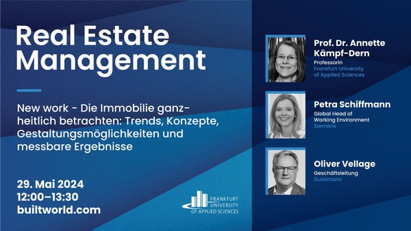 New work - die Immobilie ganzheitlich betrachten: Trends, Konzepte, Gestaltungsmöglichkeiten und messbare Ergebnisse