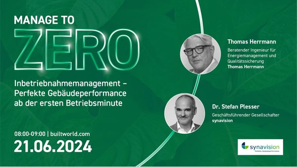 Inbetriebnahmemanagement – GEG erfüllen & perfekte Gebäudeperformance ab der ersten Betriebsminute?
