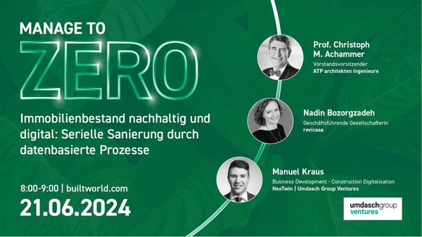 Immobilienbestand nachhaltig und digital: Serielle Sanierung durch datenbasierte Prozesse
